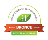 Certificación Hoteles Más Verdes — Bronce